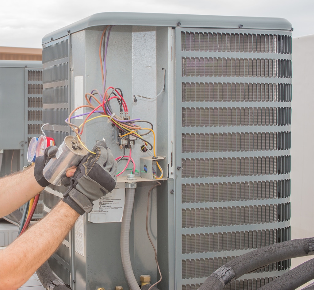 When To Call An Air Conditioning Repair Technician To Inspect And Fix The AC Capacitor | Frisco, TX