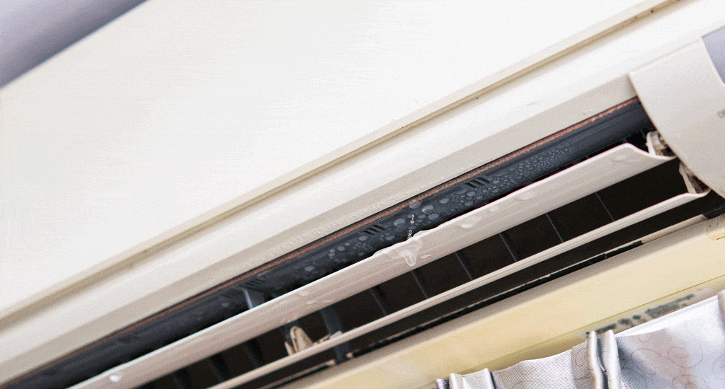 ac unit on wall leaking water on the wall air conditioning service addison tx allen tx