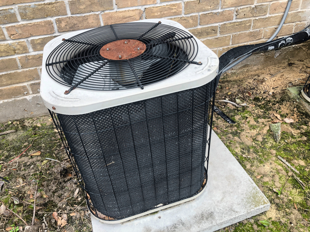ac unit on the outside of house air conditioning service allen tx dallas tx 