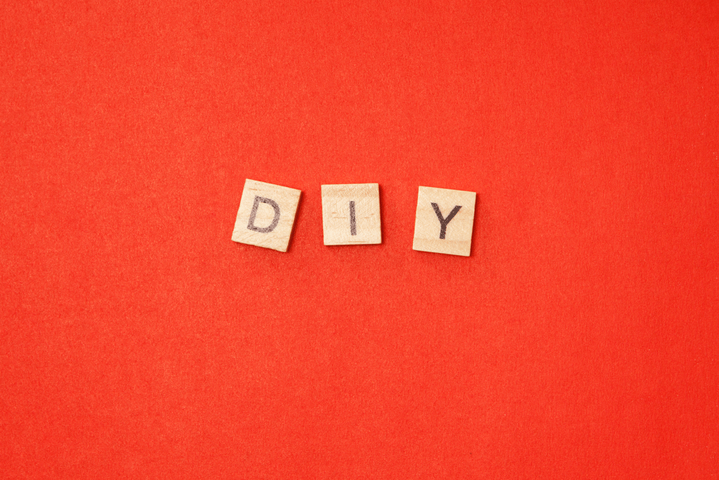 the word DIY on wooden blocks with a red background carrollton tx allen tx 