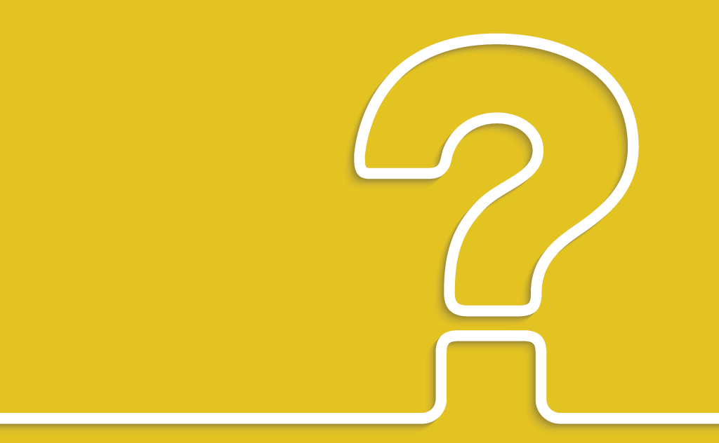 White Question mark on yellow background | Air Conditioner Repair FAQ in Irving, TX