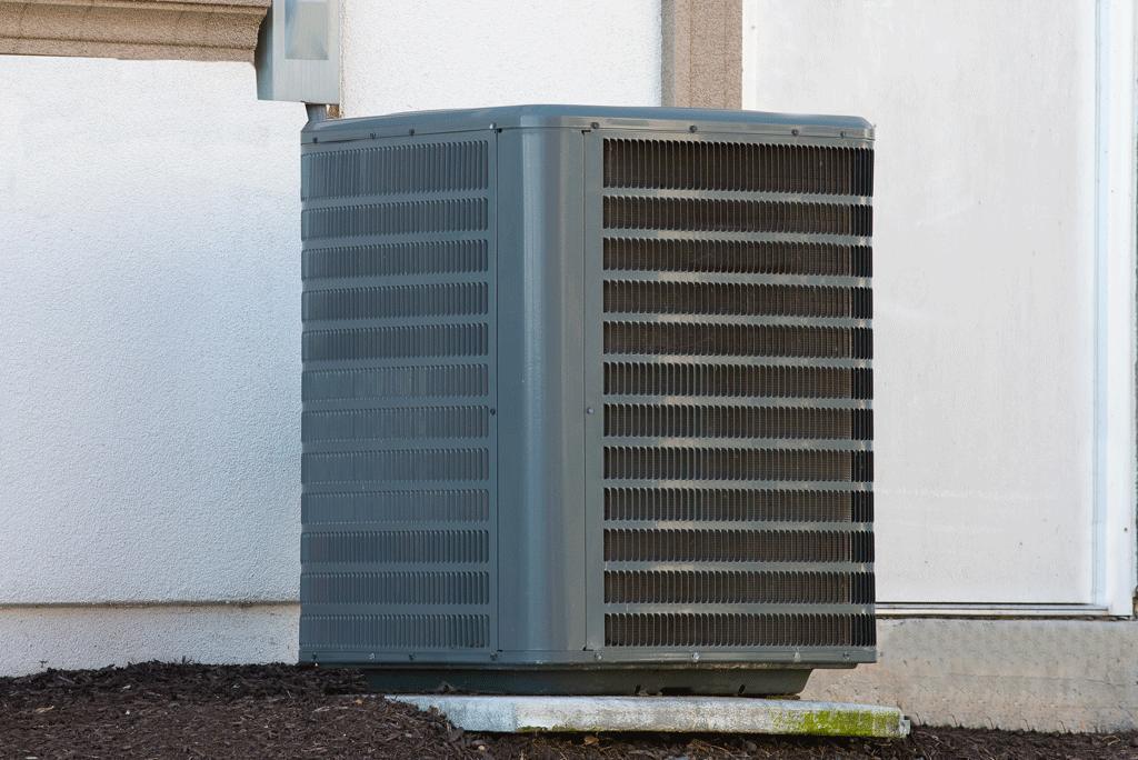 modern ac unit up againsit white wall heating and air conditioning services briar tx colleyville tx boyd tx 