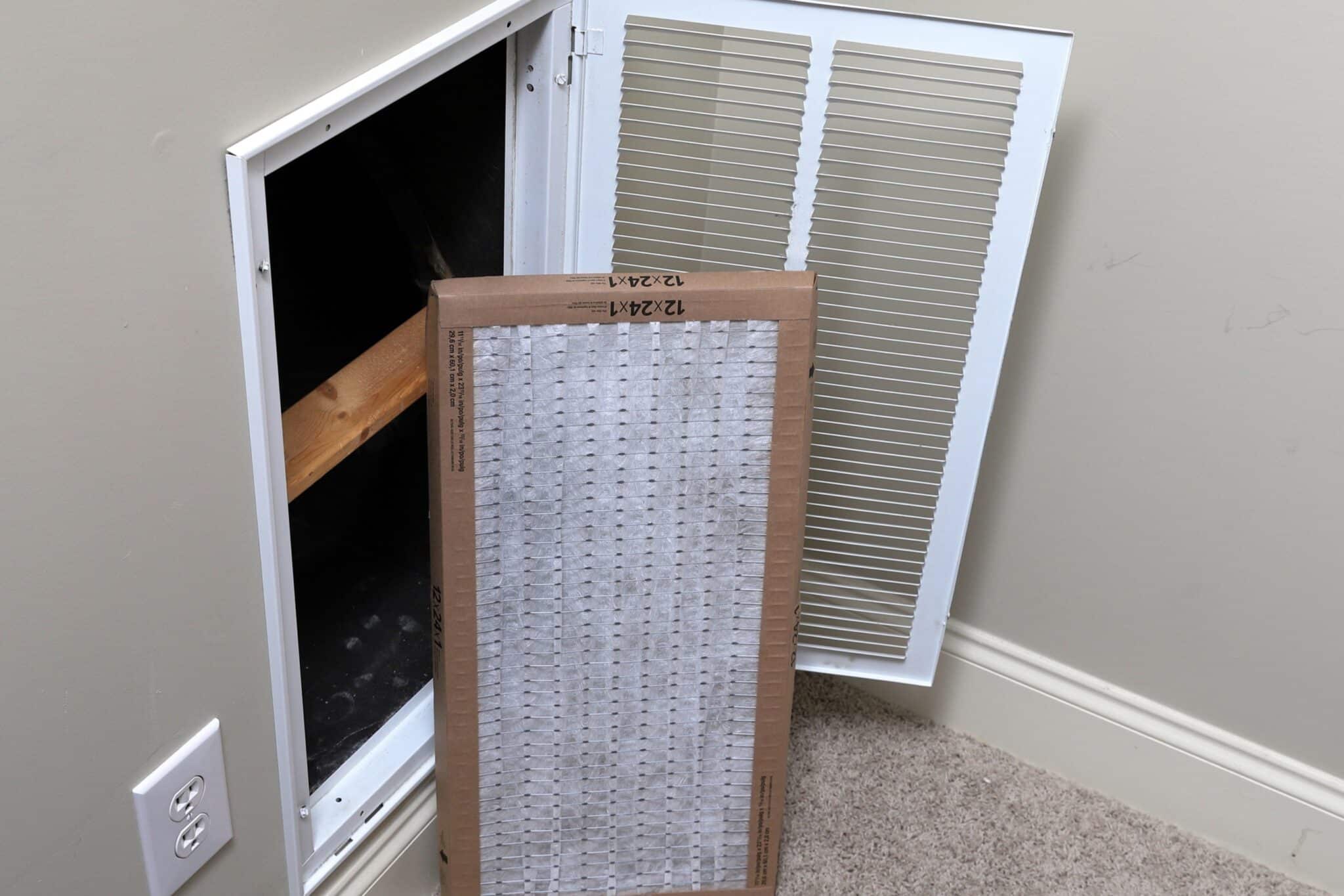 Change Air Filter, AC Maintenance.