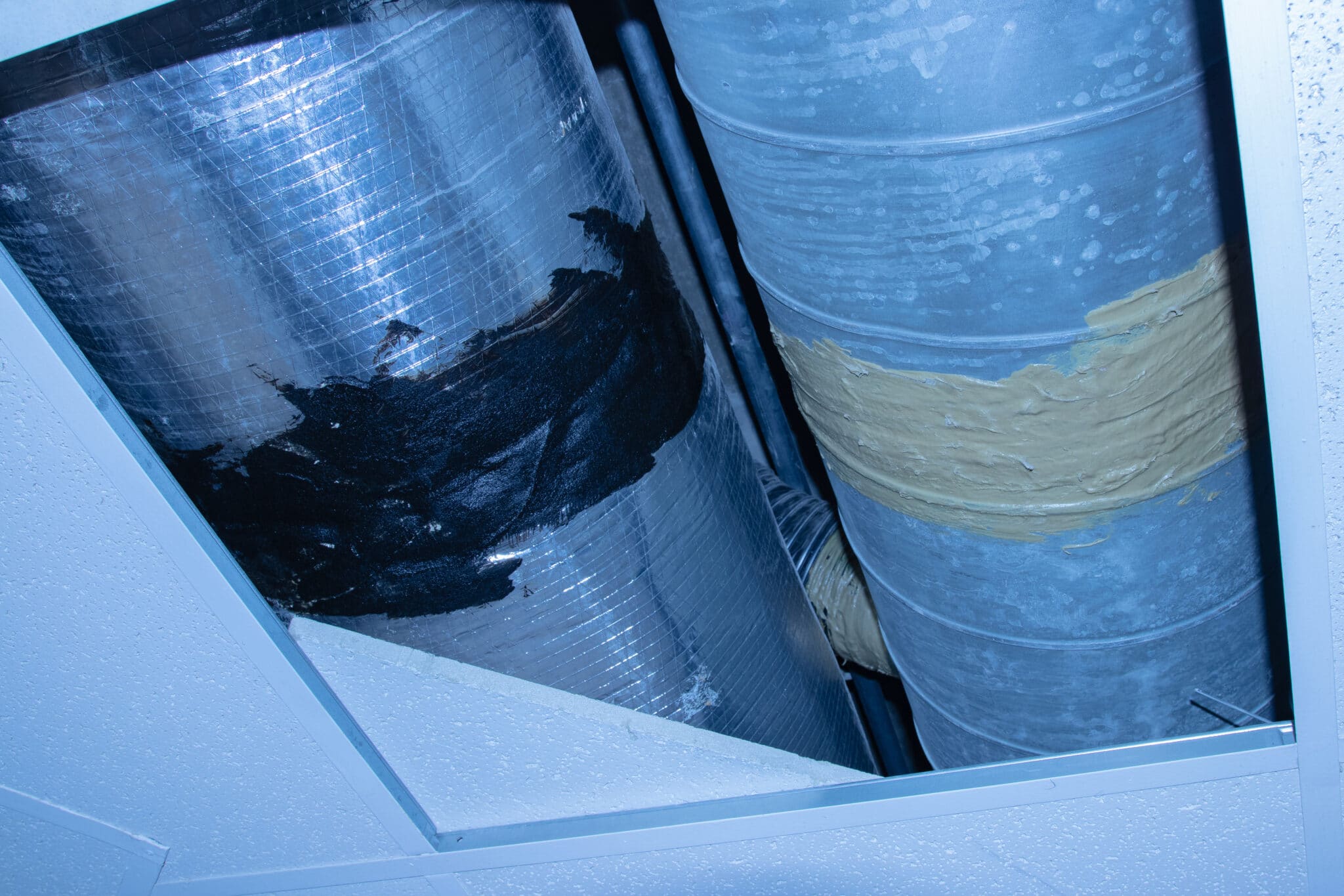 Leak ductwork, HVAC Duct Maintenance.